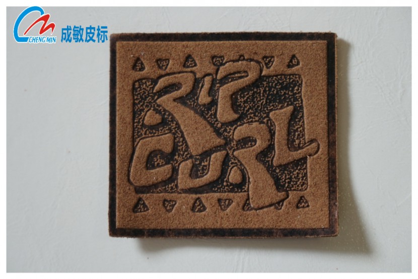 超纤皮牌皮标
